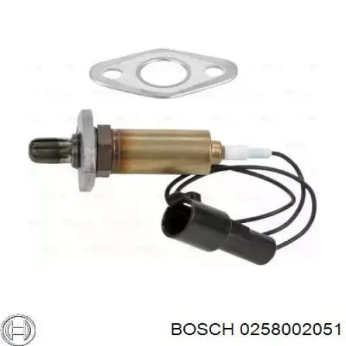 0258002051 Bosch лямбда-зонд, датчик кислорода до катализатора