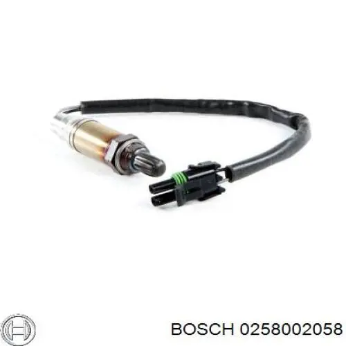 0258002058 Bosch лямбда-зонд, датчик кислорода