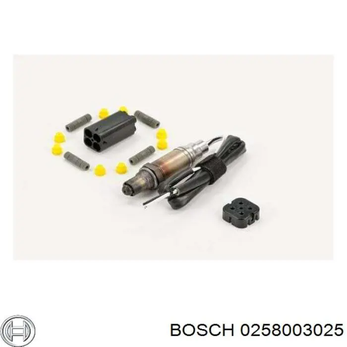 Лямбдазонд, датчик кислорода до катализатора Bosch 0258003025 цена, от 51.46 USD