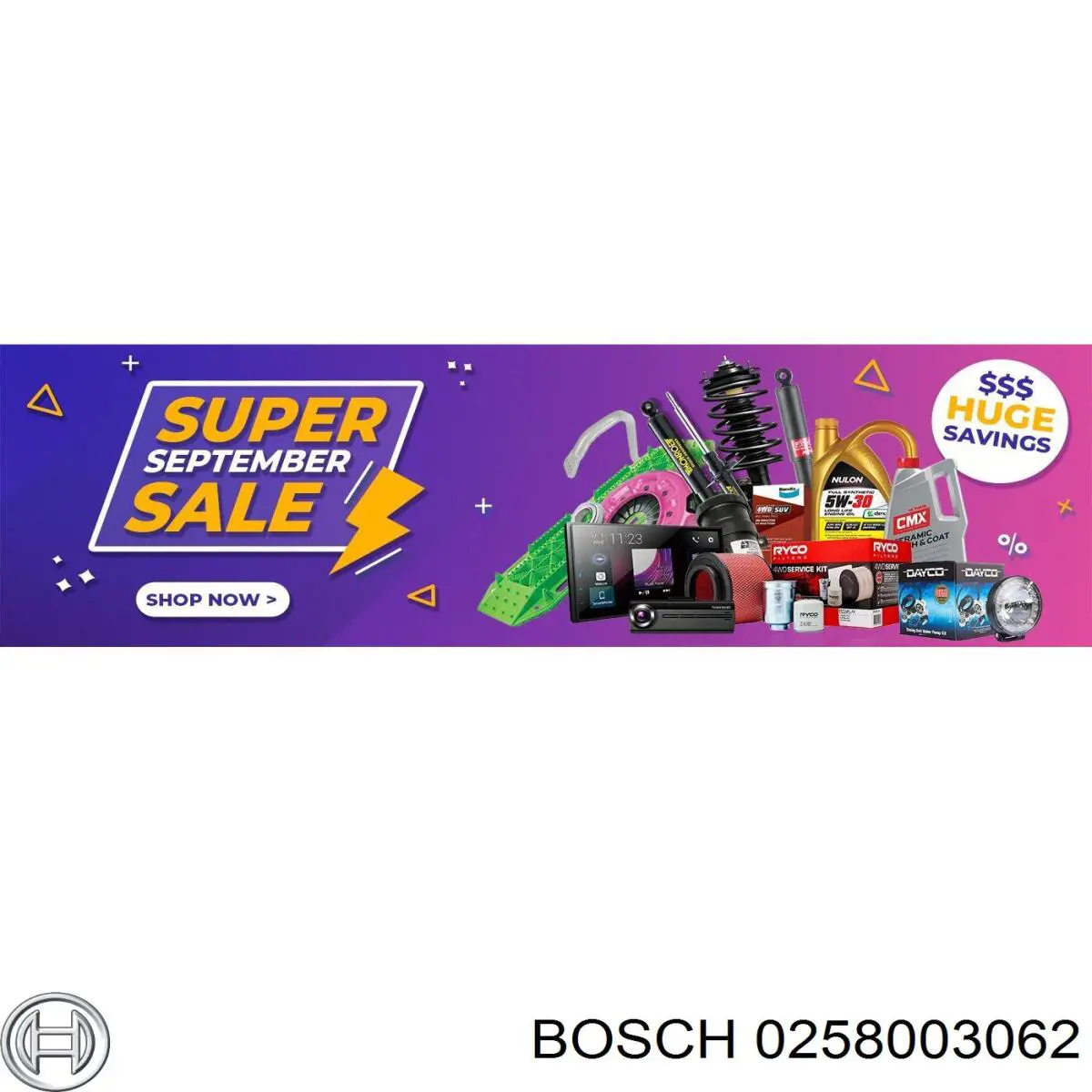 Лямбда-датчик Bosch 0258003062