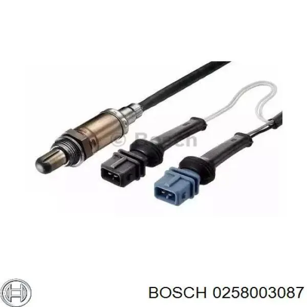 0258003087 Bosch лямбда-зонд, датчик кислорода до катализатора
