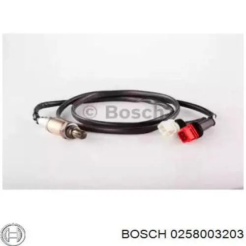 Купить 0258003203 Bosch Датчик кислорода до катализатора
