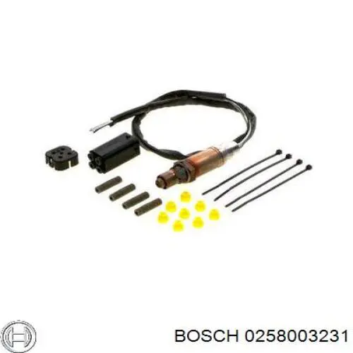 Лямбда датчик кислорода Bosch 0258003231 цена, от 70.78 USD