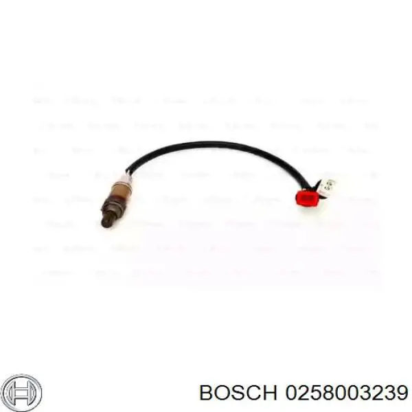 0258003239 Bosch Лямбда-зонд, датчик кислорода до катализатора