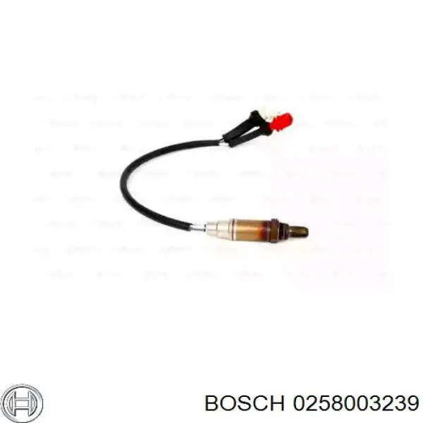 Лямбдазонд, датчик кислорода до катализатора Bosch 0258003239 цена, от 49.55 USD