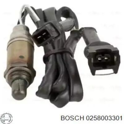 0258003301 Bosch лямбда-зонд, датчик кислорода