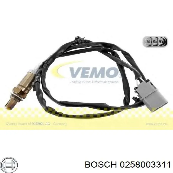 Лямбда зонд 0258003311 Bosch