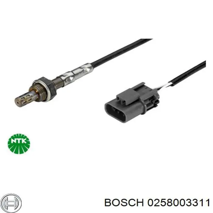 Лямбда датчик кислорода Bosch 0258003311 цена, от 38.96 USD