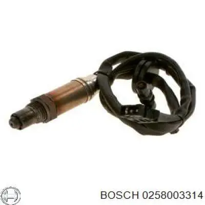 0258003314 Bosch Лямбда-зонд, датчик кислорода до катализатора
