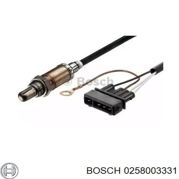 0258003331 Bosch лямбда-зонд, датчик кислорода