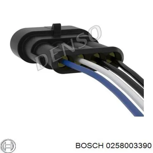 Купить 0258003390 Bosch Лямбда-зонд, датчик кислорода после катализатора