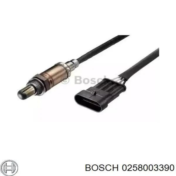 0258003390 Bosch лямбда-зонд, датчик кислорода после катализатора