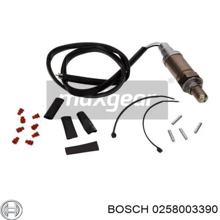 Лямбдазонд, датчик кислорода после катализатора Bosch 0258003390 цена, от 50.93 USD