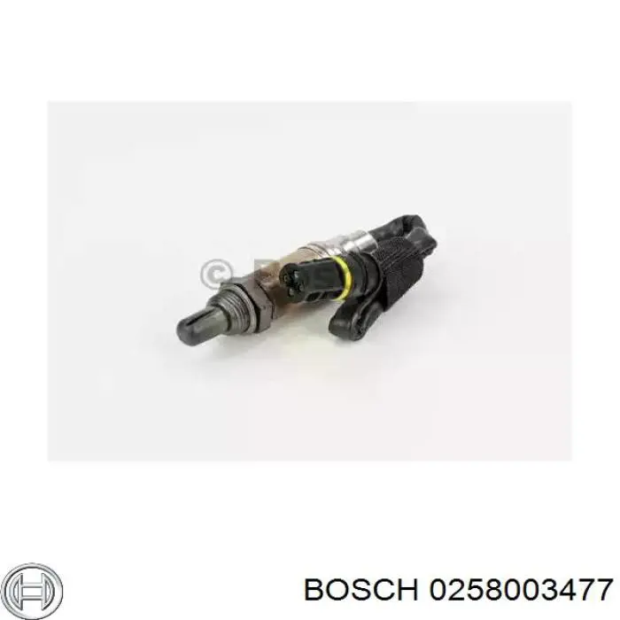 Sonda Lambda, Sensor de oxígeno antes del catalizador izquierdo 0258003477 Bosch