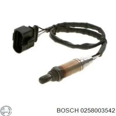 0 258 003 542 Bosch лямбда-зонд, датчик кислорода до катализатора