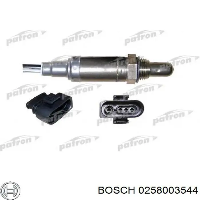 Лямбдазонд, датчик кислорода до катализатора Bosch 0258003544 цена, от 28.54 USD