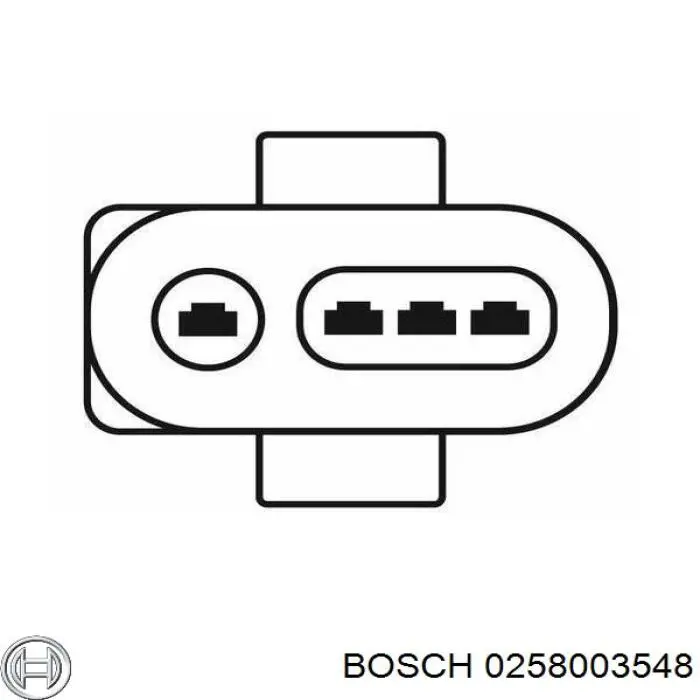 Лямбда зонд 0258003548 Bosch