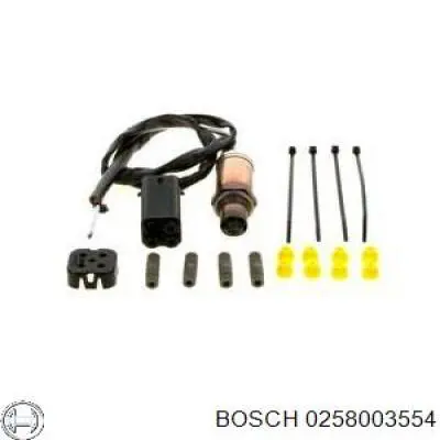 Купить 0258003554 Bosch Датчик концентрации кислорода