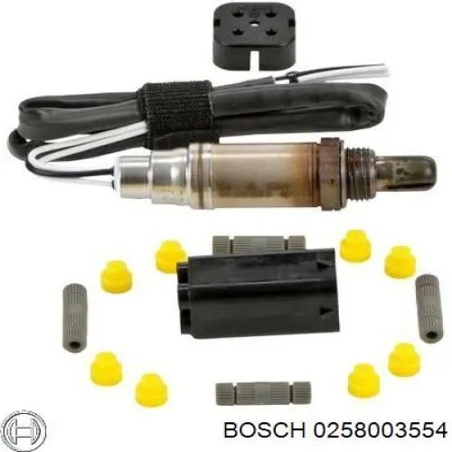 Лямбда датчик кислорода Bosch 0258003554 цена, от 46.70 USD