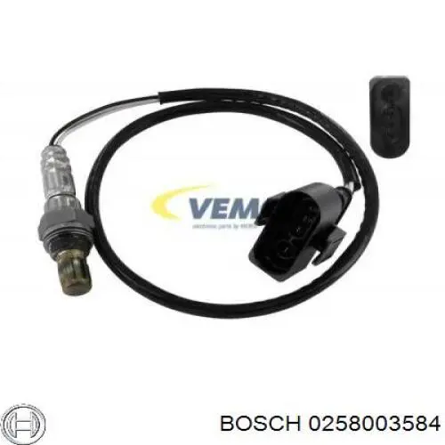 Купить 0258003584 Bosch Датчик концентрации кислорода
