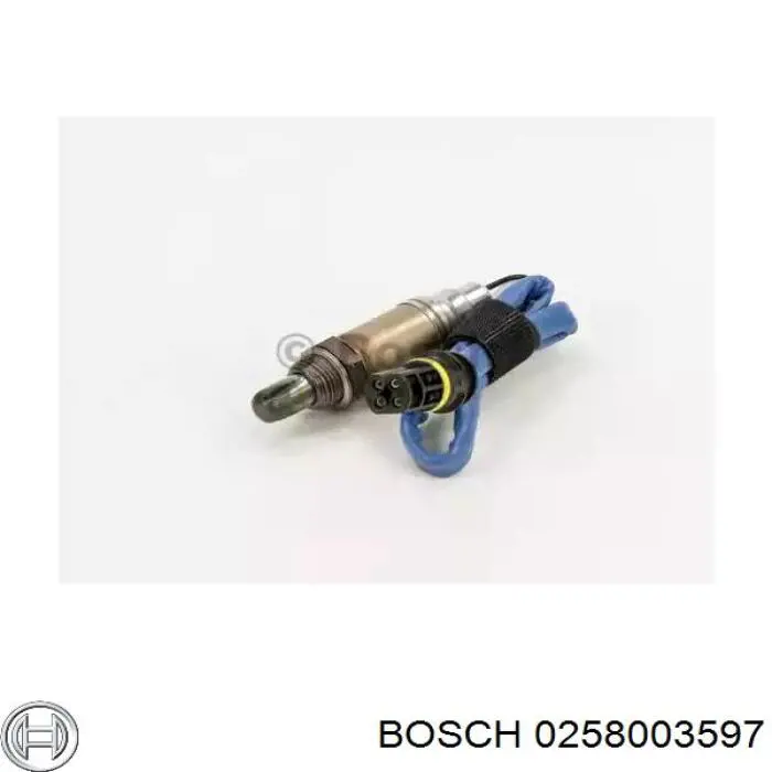 0258003597 Bosch лямбда-зонд, датчик кислорода до катализатора