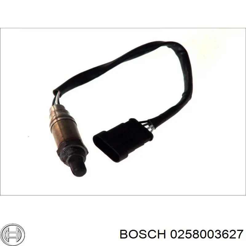 0258003627 Bosch лямбда-зонд, датчик кислорода