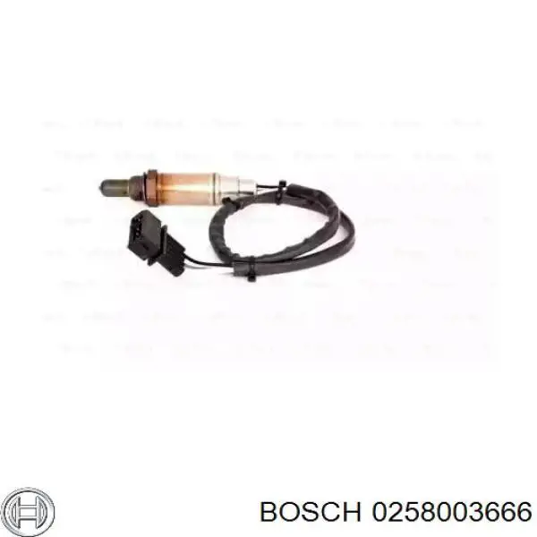 0258003666 Bosch лямбда-зонд, датчик кислорода до катализатора