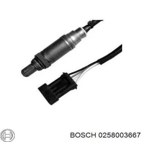 Датчик кислорода после катализатора 0258003667 Bosch