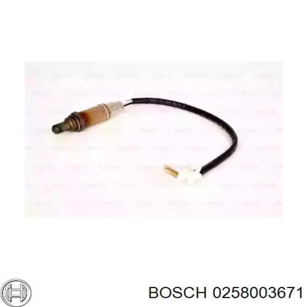 0 258 003 671 Bosch лямбда-зонд, датчик кислорода после катализатора