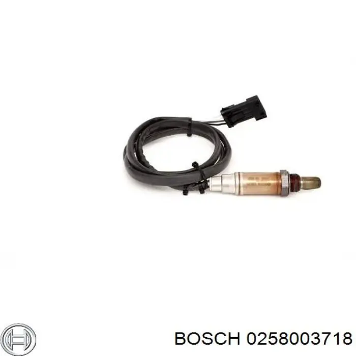 0258003718 Bosch лямбда-зонд, датчик кислорода до катализатора