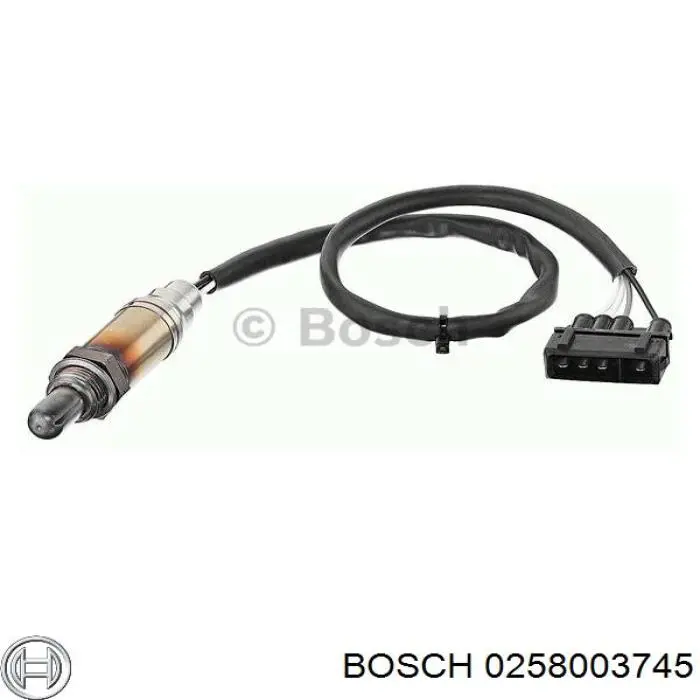 0 258 003 745 Bosch лямбда-зонд, датчик кислорода до катализатора