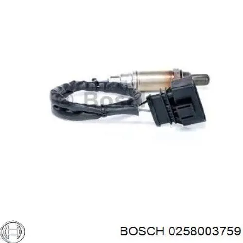 Sonda Lambda Sensor De Oxigeno Para Catalizador 0258003759 Bosch