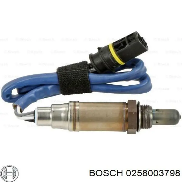 Лямбда зонд до катализатора, правый Bosch 0258003798 цена, от 67.45 USD
