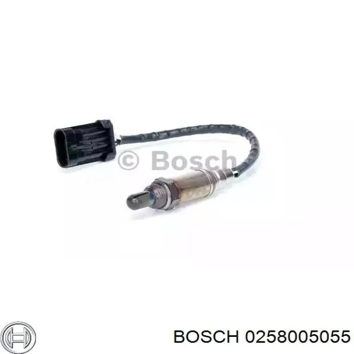 0258005055 Bosch лямбда-зонд, датчик кислорода