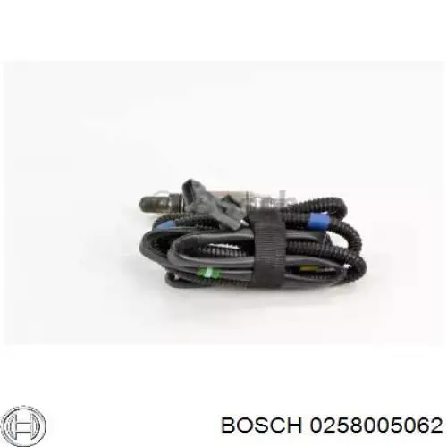 0258005062 Bosch поршень в комплекте на 1 цилиндр, 2-й ремонт (+0,50)