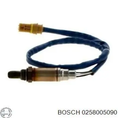 0258005090 Bosch Лямбда-зонд, датчик кислорода до катализатора правый