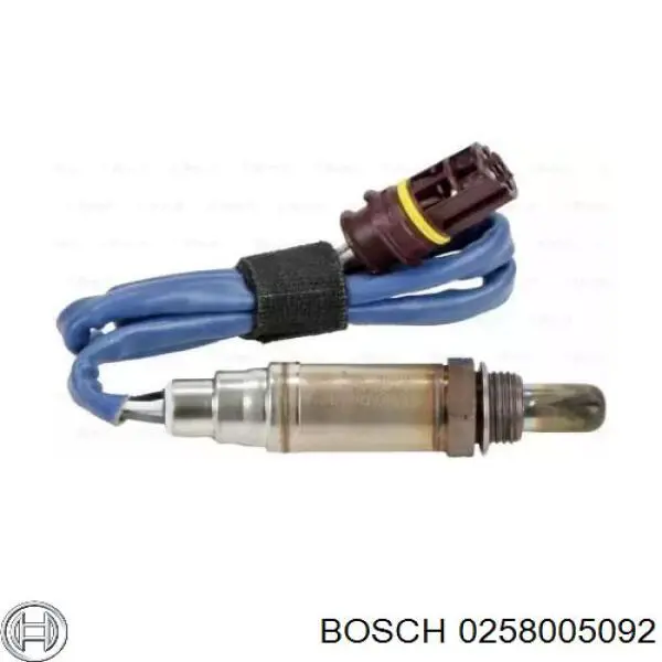 0258005092 Bosch лямбда-зонд, датчик кислорода после катализатора правый