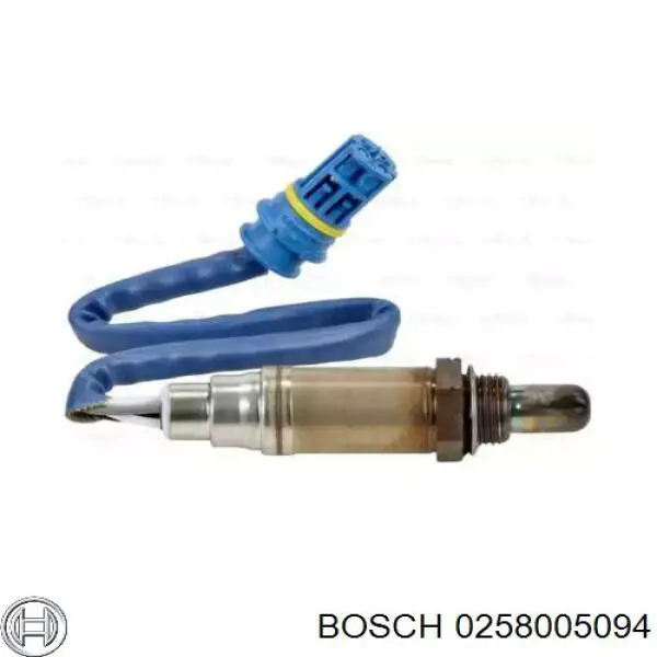 0258005094 Bosch лямбда-зонд, датчик кислорода после катализатора левый