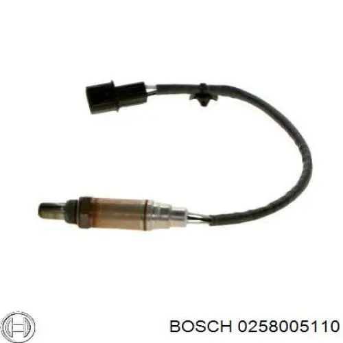 Лямбдазонд, датчик кислорода до катализатора Bosch 0258005110 цена, от 22.80 USD