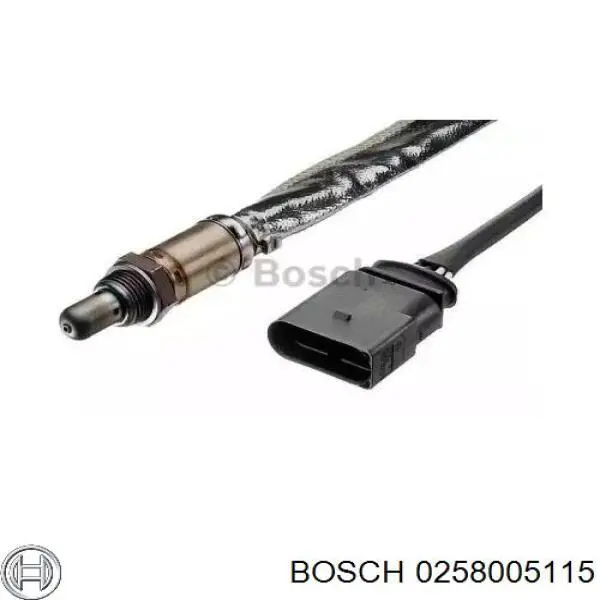 0258005115 Bosch лямбда-зонд, датчик кислорода
