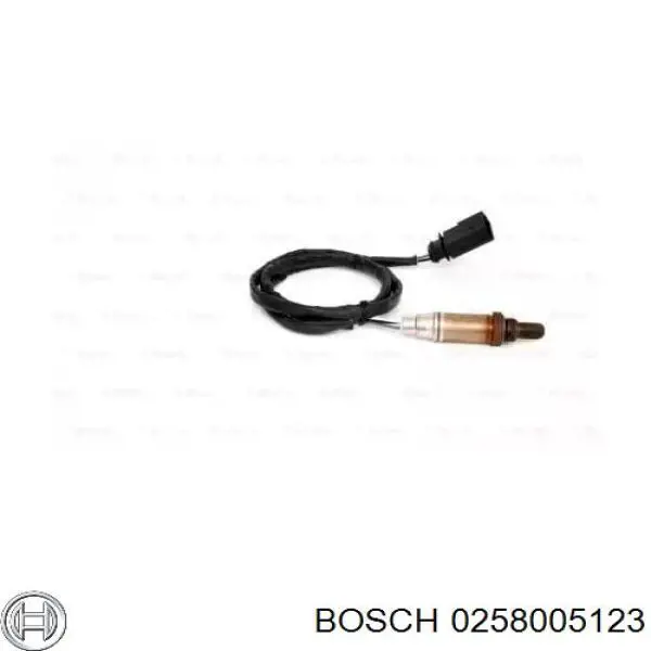0 258 005 123 Bosch лямбда-зонд, датчик кислорода до катализатора