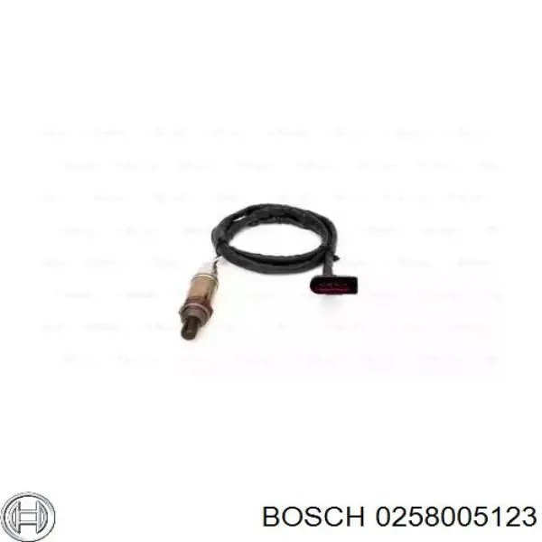Лямбдазонд, датчик кислорода до катализатора Bosch 0258005123 цена, от 56.07 USD