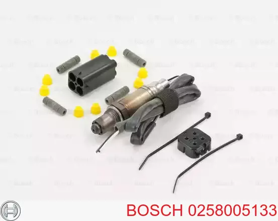 Лямбдазонд, датчик кислорода до катализатора Bosch 0258005133 цена, от 43.07 USD