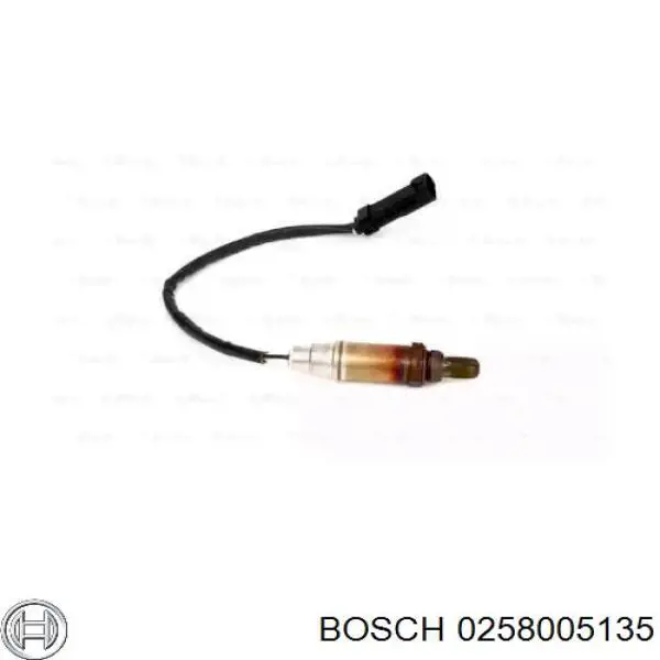0258005135 Bosch лямбда-зонд, датчик кислорода до катализатора