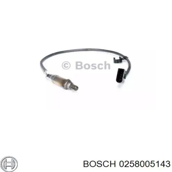 Купить 0258005143 Bosch Датчик концентрации кислорода