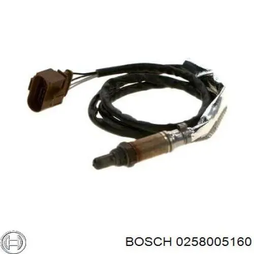 Лямбдазонд, датчик кислорода до катализатора Bosch 0258005160 цена, от 72.98 USD