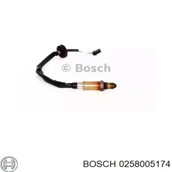 0258005174 Bosch лямбда-зонд, датчик кислорода после катализатора
