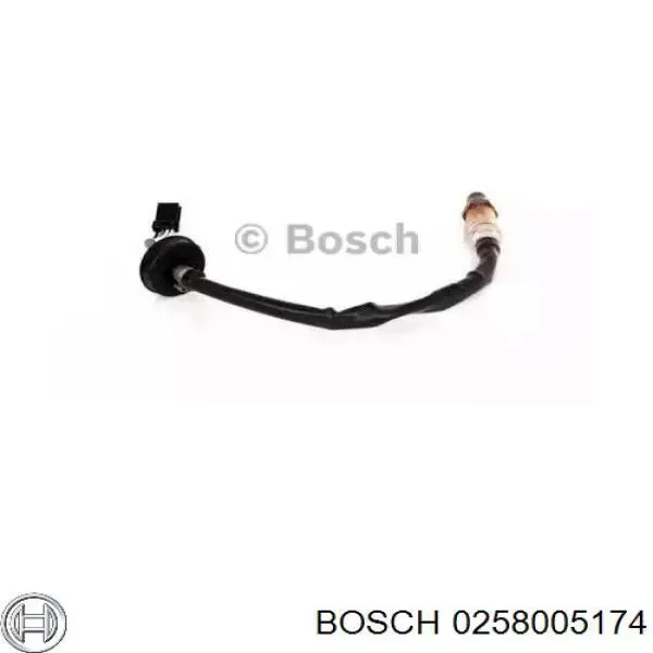Sonda Lambda Sensor De Oxigeno Post Catalizador 0258005174 Bosch