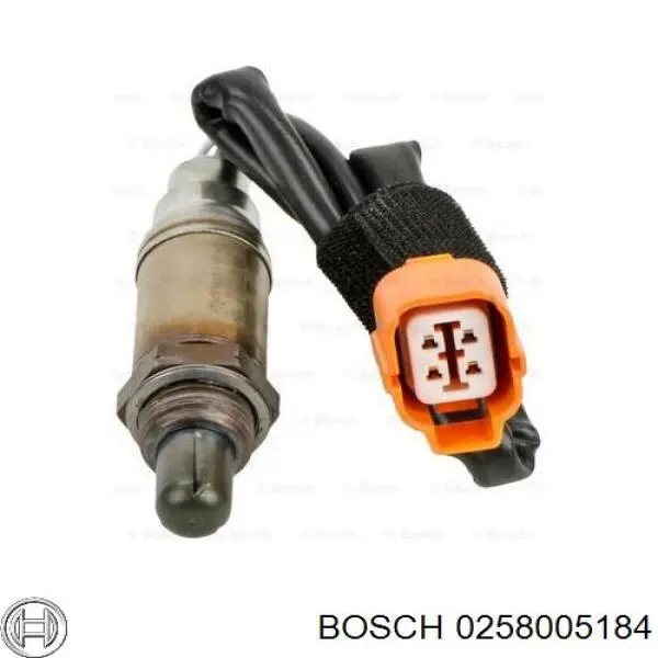 Sonda Lambda Sensor De Oxigeno Para Catalizador 0258005184 Bosch