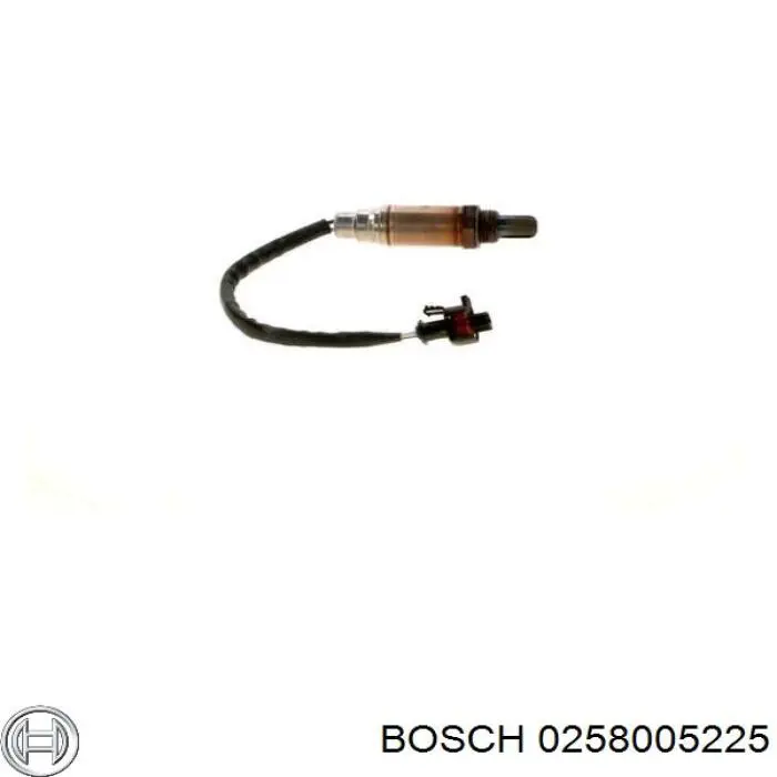 0 258 005 225 Bosch лямбда-зонд, датчик кислорода до катализатора